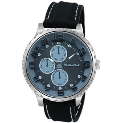 DACQA Silicone Band Watch – Black