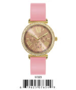 DACQA Silicone Band Watch – Pink