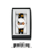 DACQA Silicone Band Watch – Printed/Gold