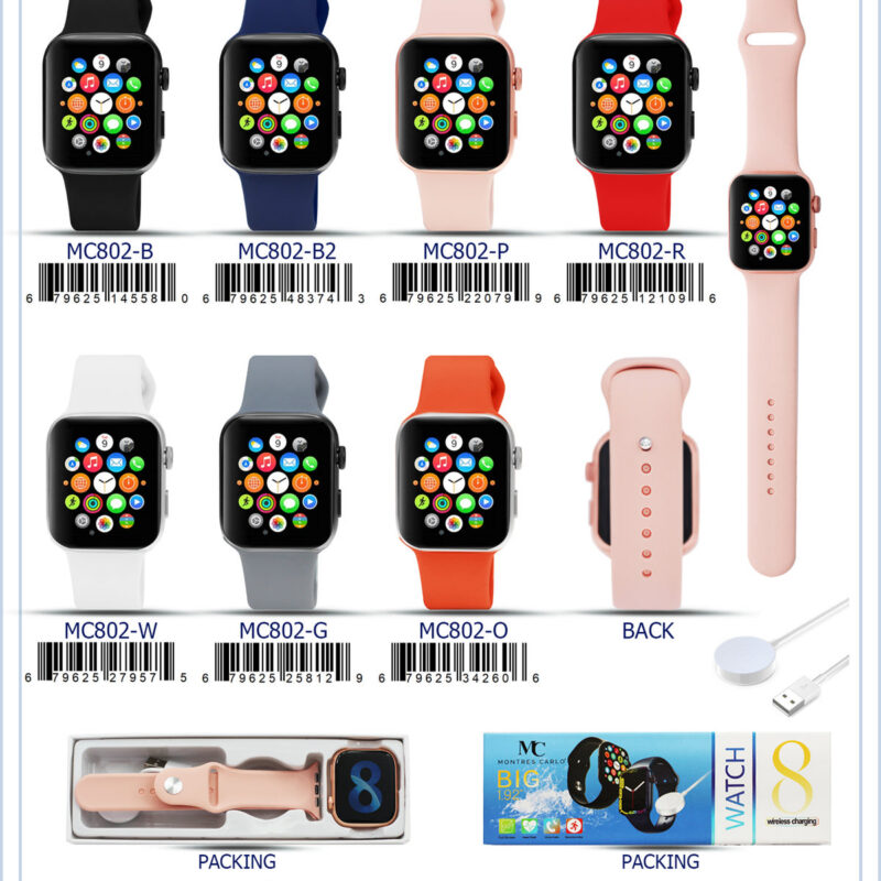 DACQA Smart Watch – Blue
