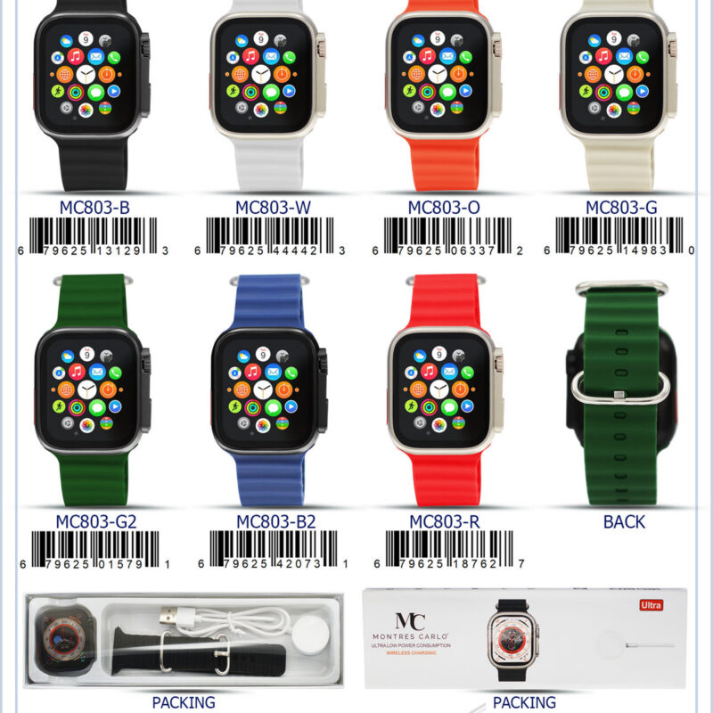 DACQA Smart Watch – Grey