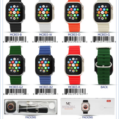 DACQA Smart Watch – Red