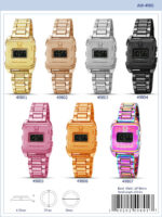 DACQA Vintage Digital Watch – Special – Iridescent