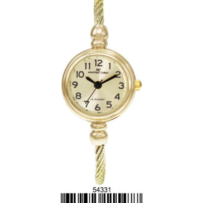DACQA Wired Bangle Watch – Gold
