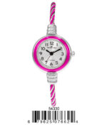 DACQA Wired Bangle Watch – Silver/Black