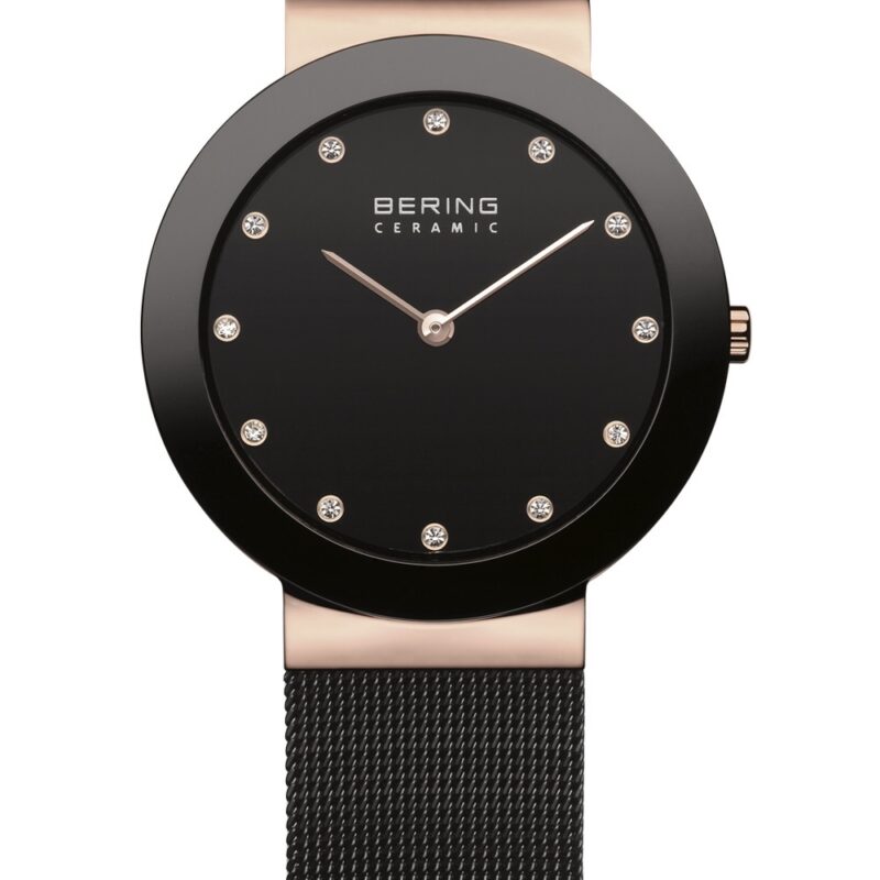 Bering Men's 46mm Ss Ip Rose Gold Watch (11435-166)