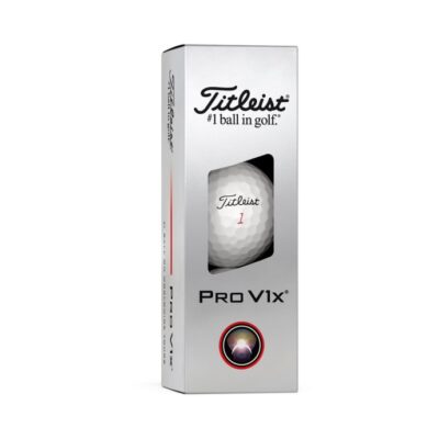 Titleist Pro V1x 3 Pack Golf Balls (2013)