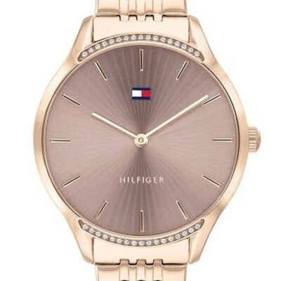 TOMMY HILFIGER GRAY - ROSE GOLD Watch Women's