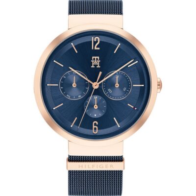 Tommy Hilfiger Unisex 40mm Ss Ip Rose Gold Watch (1782541)