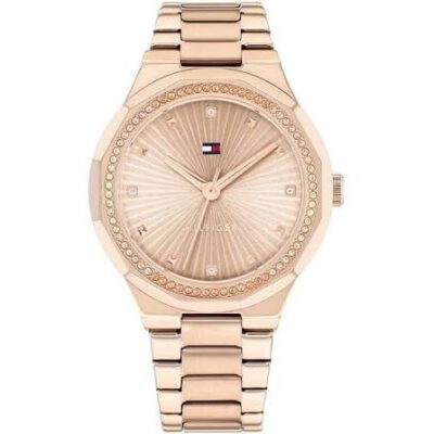 Tommy Hilfiger Women's 36mm Ss Ip Rose Gold Watch (1782726)