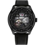 Tommy Hilfiger Men's 44mm Ss Ip Black Watch (1791887)