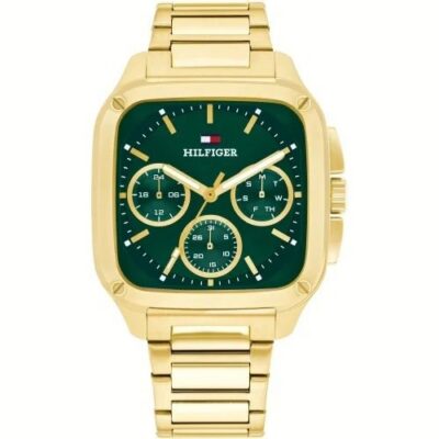 Tommy Hilfiger Unisex 37mm Ss Ip Gold Watch (1792223)