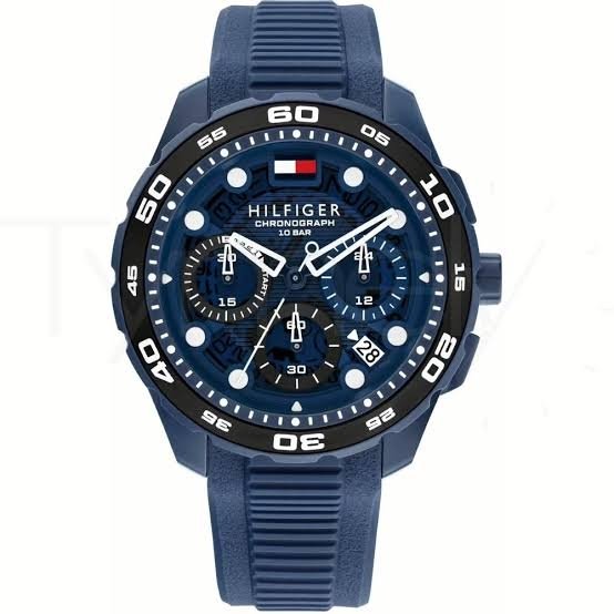 Tommy Hilfiger Men's Chronograph 44mm Resin Watch (1792232) Tommy Hilfiger Men's Chronograph 44mm Resin Watch (1792232)