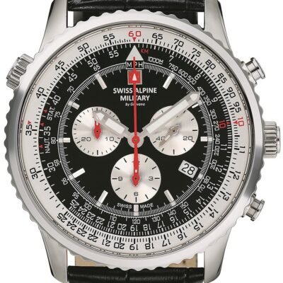 Swiss Alpine Military Men's Chronograph 46mm Watch (7078-9537)