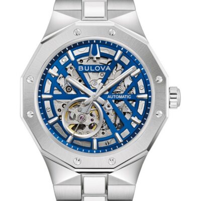 Bulova Men's 42mm Stainless Steel Watch (96A352)