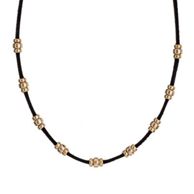 ALISIA JEWELS JEWELRY AL2952-Oro-Nero