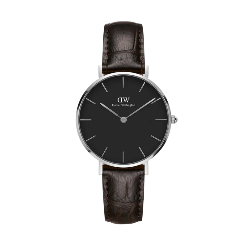 DW00100238 Daniel Wellington York Women Stainless steel Formal Watch 28mm - Silver tone and Black (DW00100238)