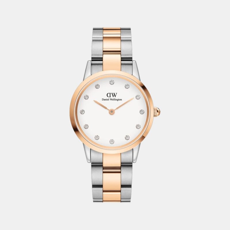 DW00100359 Daniel Wellington Iconic DW00100359 Women's 28mm Quartz Watch - White Dial, Dual-Tone Stainless Steel Strap