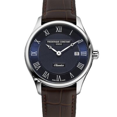 Frederique Constant Unisex 40mm Stainless Steel Watch (FC-220N5B6)