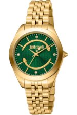 Just Cavalli Women's 32mm Ss Ip Gold Watch (JC1L210M0475)