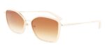 Longchamp Women's LO685S Gold Ivory/Brown Shaded Sunglasses