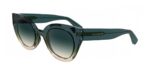 Longchamp Unisex LO750S Pearly Blue Havana Sunglasses