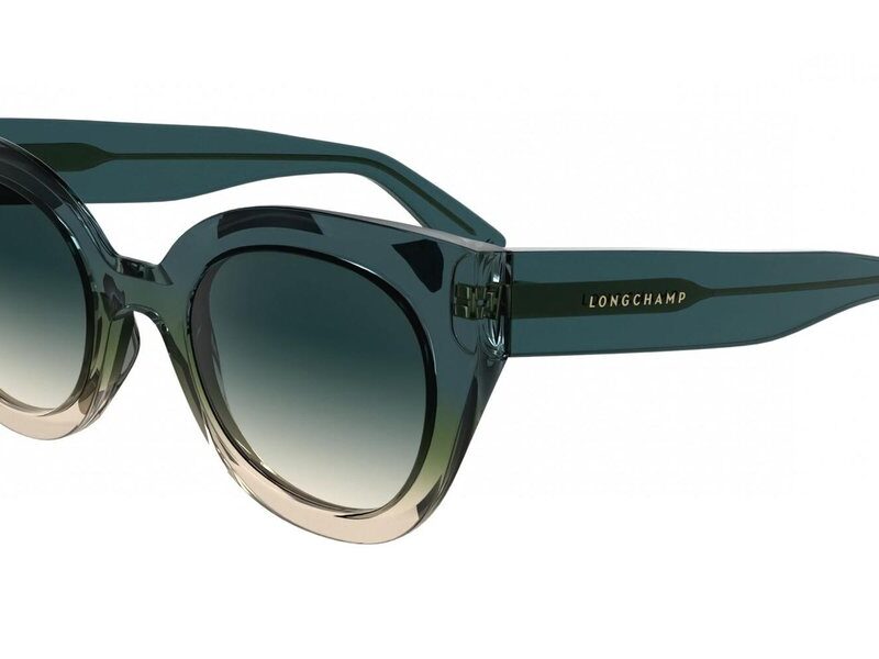 Longchamp Unisex LO750S Pearly Blue Havana Sunglasses