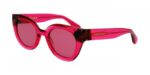 Longchamp Unisex LO750S Cyclamen/Havana Sunglasses