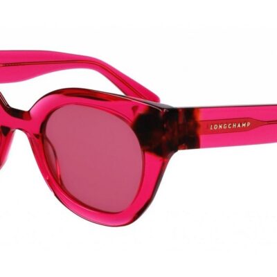 Longchamp Unisex LO750S Cyclamen/Havana Sunglasses