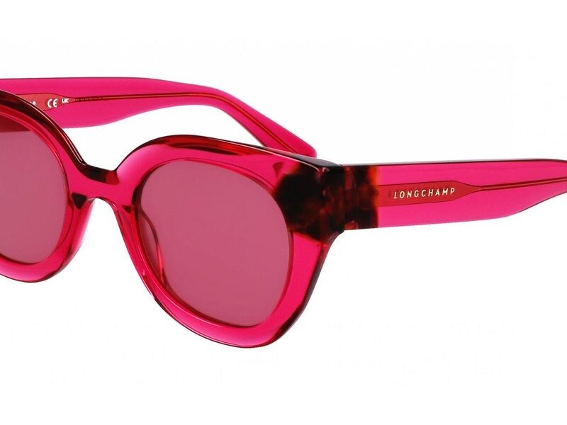 Longchamp Unisex LO750S Cyclamen/Havana Sunglasses Longchamp Unisex LO750S Cyclamen/Havana Sunglasses
