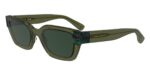 Longchamp Women's LO771S Metallic Greeen / Brown Shaded Sunglasses