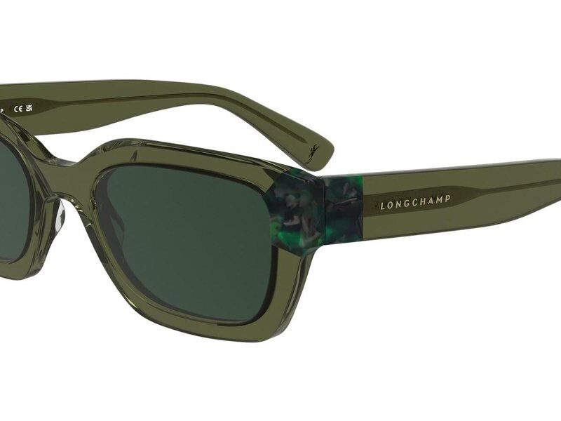 Longchamp Women's LO771S Metallic Greeen / Brown Shaded Sunglasses Longchamp Women's LO771S Metallic Greeen / Brown Shaded Sunglasses