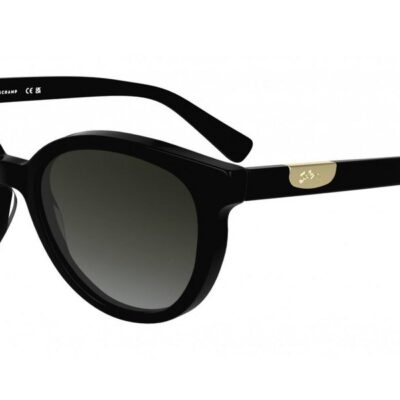 Longchamp LO773S Black/Brown Blue Shaded Sunglasses