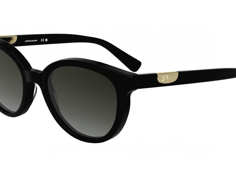 Longchamp LO773S Black/Brown Blue Shaded Sunglasses