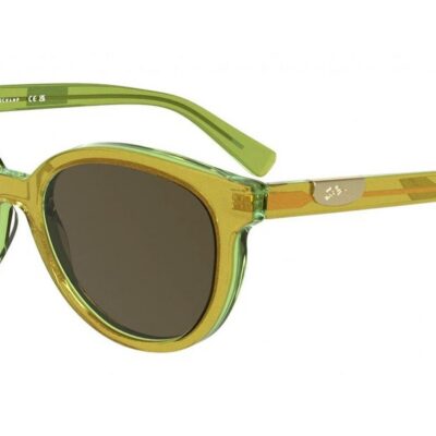 Longchamp Women's LO773S Glitter Khaki/Green Sunglasses