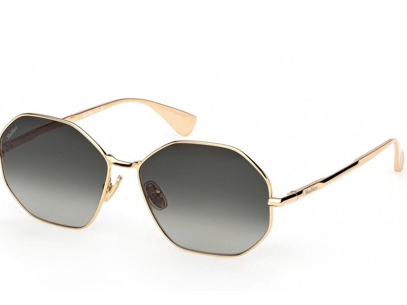 Max Mara MM0168 Gold/Green Sunglasses