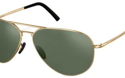 Porsche Design P8508/S Gold/Grey Green Polarized Sunglasses