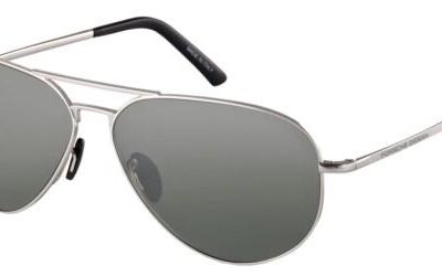 Porsche Design Men's P8508/S Silver/Grey Silver Sunglasses