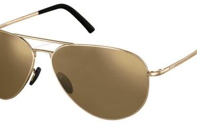 Porsche Design P8508/S Gold/Brown Sunglasses