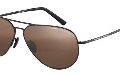 Porsche Design P8508/S Black/Dark Brown Sunglasses