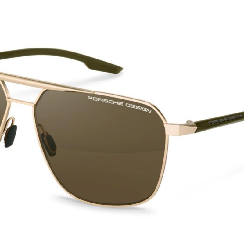Porsche Design P8949 Gold/Brown Sunglasses