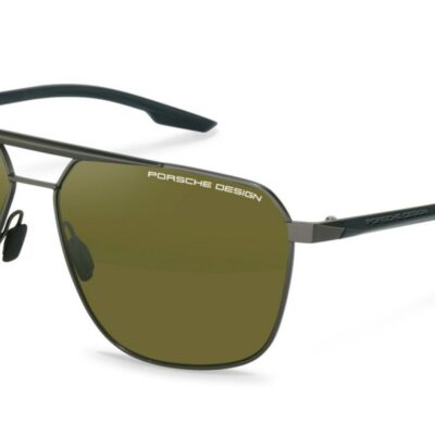 Porsche Design P8949 Dark Grey/Green Mirror Sunglasses
