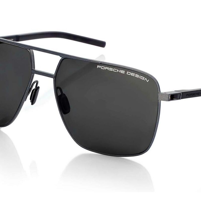 Porsche Design Men's P8963 Dark Grey Black/Smoke Anti-Reflective Polarized Sunglasses Porsche Design Men's P8963 Dark Grey Black/Smoke Anti-Reflective Polarized Sunglasses
