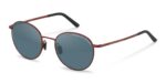 Porsche Design Men's P8969 Red Black/Blue Mirror Sunglasses
