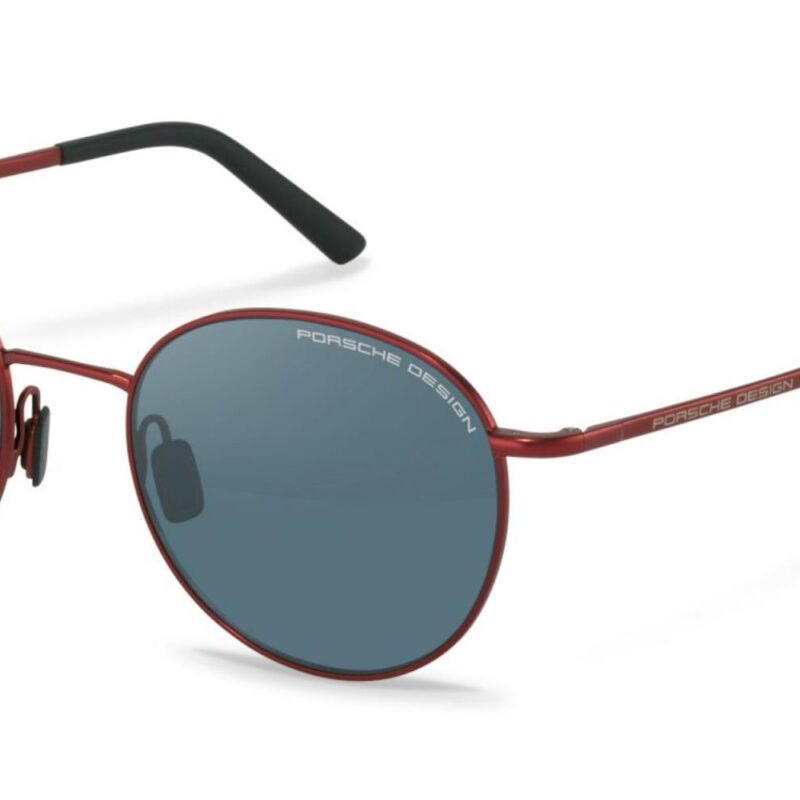 Porsche Design Men's P8969 Red Black/Blue Mirror Sunglasses Porsche Design Men's P8969 Red Black/Blue Mirror Sunglasses