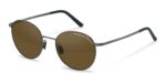 Porsche Design Men's P8969 Dark Grey Black/Brown Sunglasses