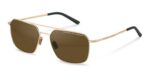 Porsche Design P8970 Gold/Brown Sunglasses