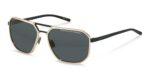 Porsche Design P8971 Gold Black/Smoke Sunglasses