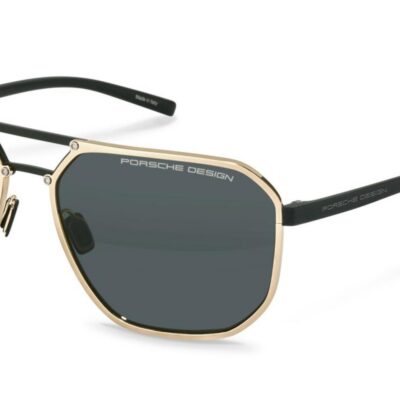 Porsche Design P8971 Gold Black/Smoke Sunglasses