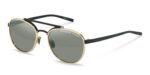 Porsche Design Men's P8972 Gold Black/Smoke Gradient Sunglasses